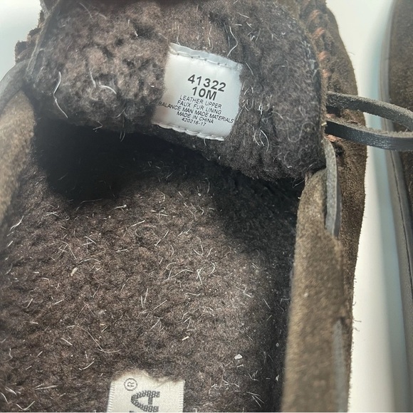 Minnetonka Men's Casey Moccasin Slippers Chocolate Sz 10 - Picture 5 of 8